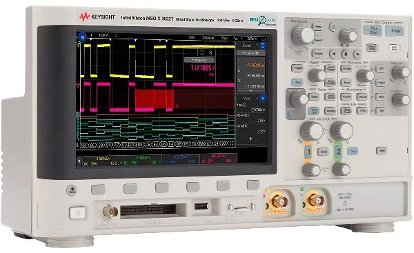MSOX3022T Keysight Mixed Signal Oscilloscope: 200 MHz, 2 Analog Plus 16 Digital Channels MSOX3022T Keysight Mixed Signal Oscilloscope: 200 MHz, 2 Analog Plus 16 Digital Channels